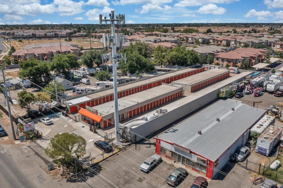 Arial Of Elk Grove Storage