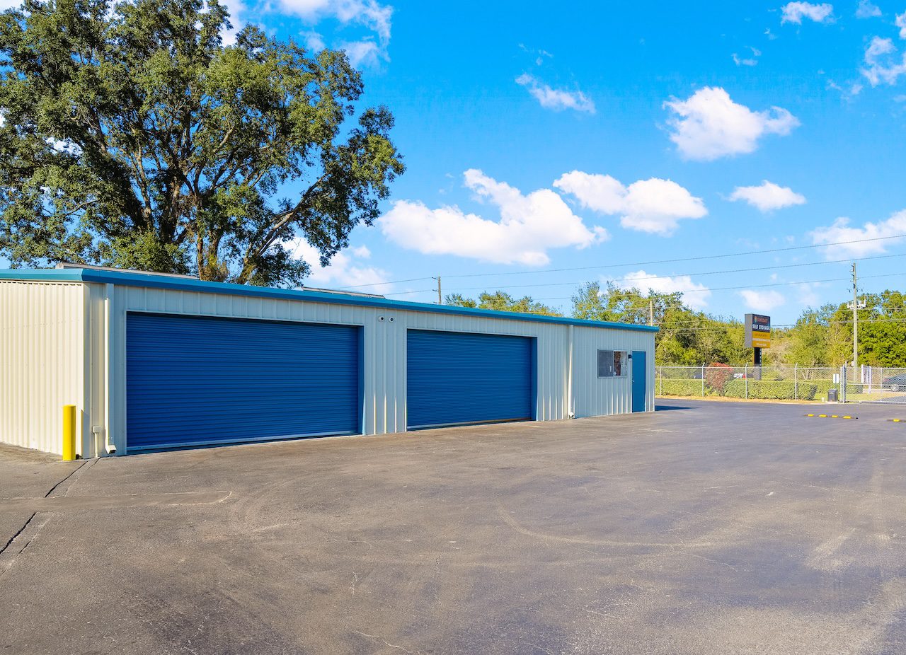 view of self storage facility