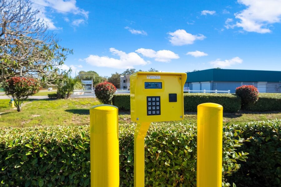 Keypad for gate access